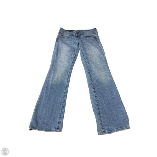 Jeans Boot Cut By American Eagle In Blue Denim, Size: 2