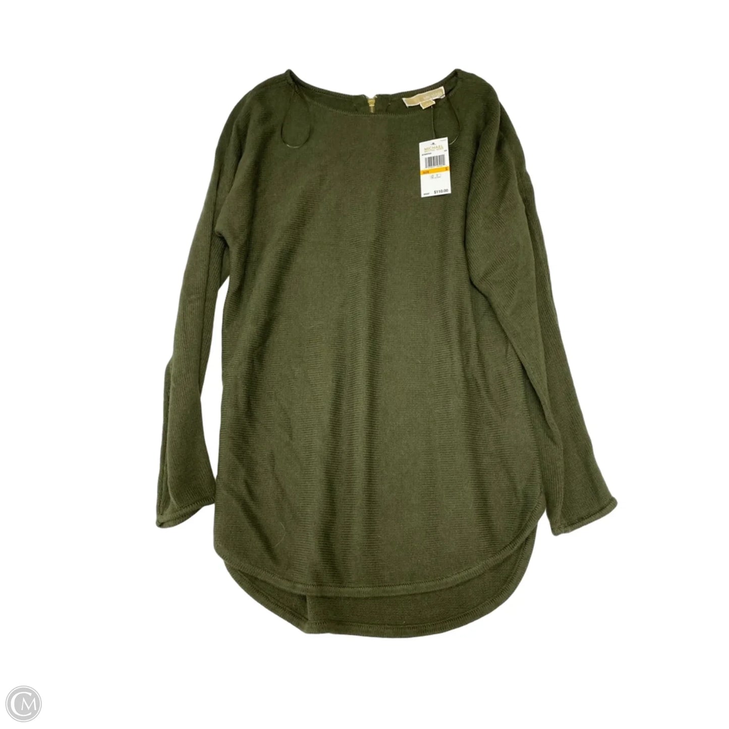 Sweater Designer By Michael Kors In Green, Size: S