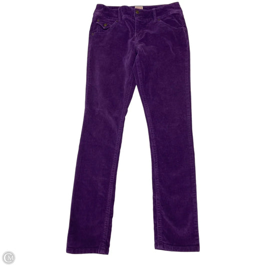 Pants Corduroy By Canyon River Blues In Purple, Size: 6