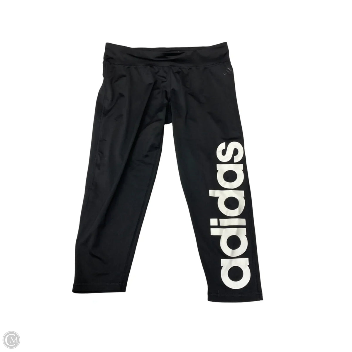 Athletic Capris By Adidas In Black, Size: L