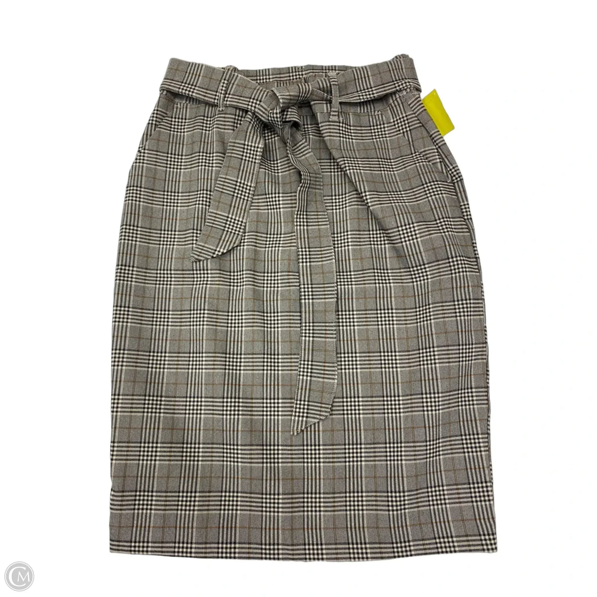 Skirt Midi By Autres Filles In Plaid Pattern, Size: S