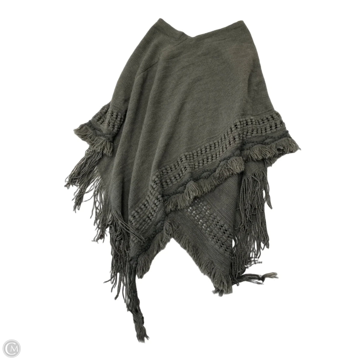 Poncho By Cme In Green, Size: Osfm