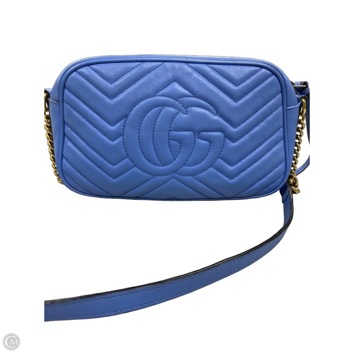 Crossbody Luxury Designer By Gucci, Size: Medium