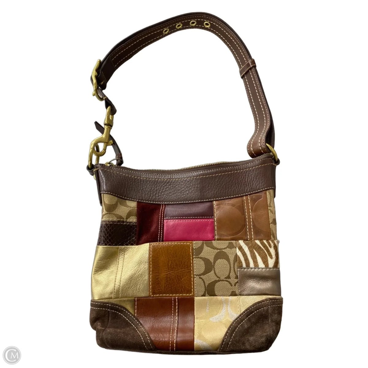 Crossbody Designer By Coach, Size: Medium