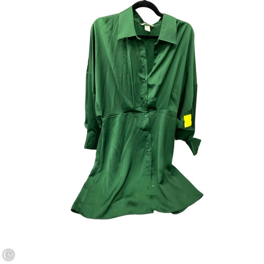 Dress Casual Short By H&m In Green, Size: L