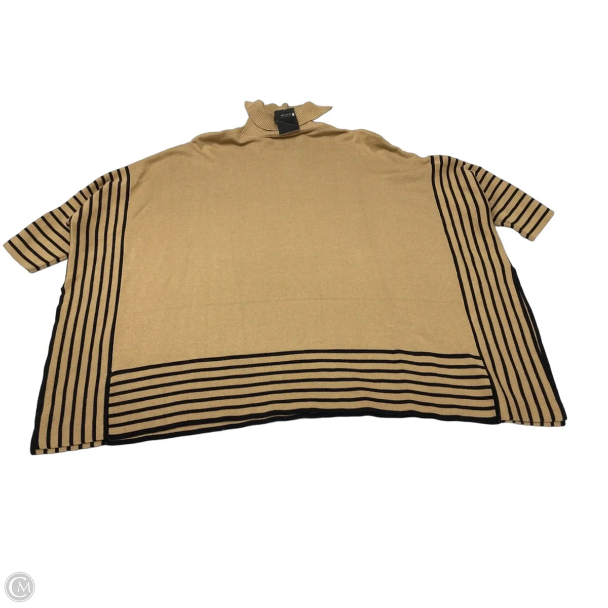 Sweater By Limited In Black & Cream, Size: 1x