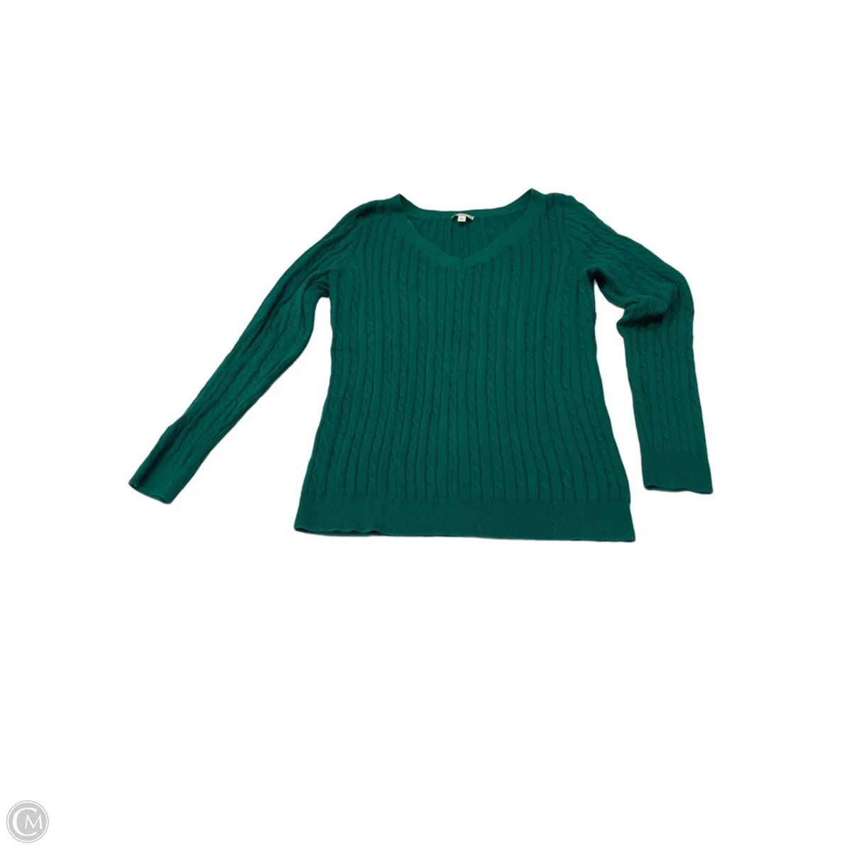 Sweater By Talbots In Green, Size: Mp