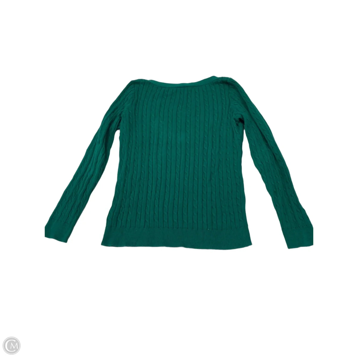 Sweater By Talbots In Green, Size: Mp
