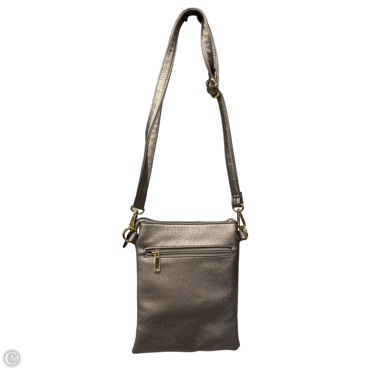 Crossbody Leather By Clothes Mentor, Size: Medium