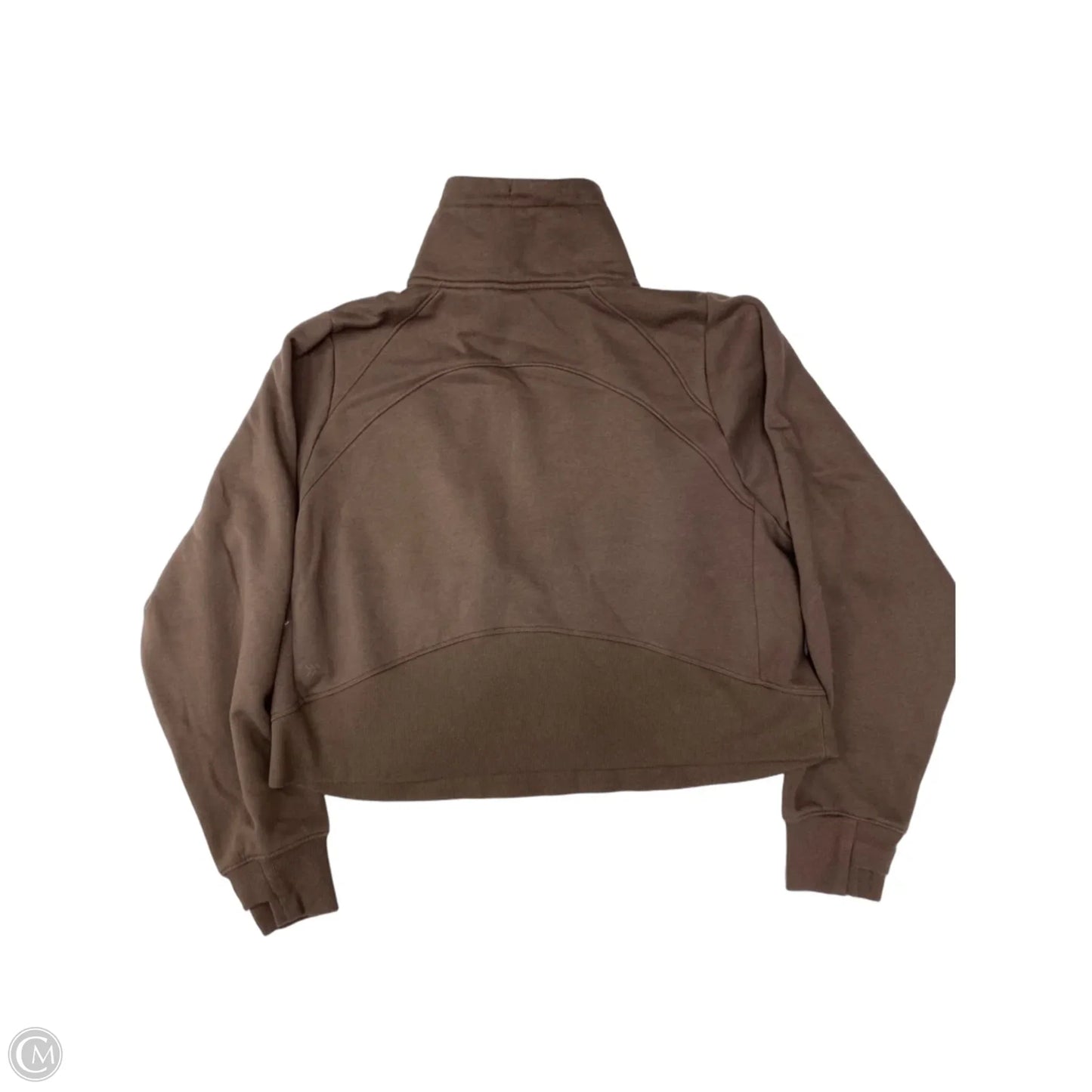 Athletic Sweatshirt Collar By All In Motion In Brown, Size: L