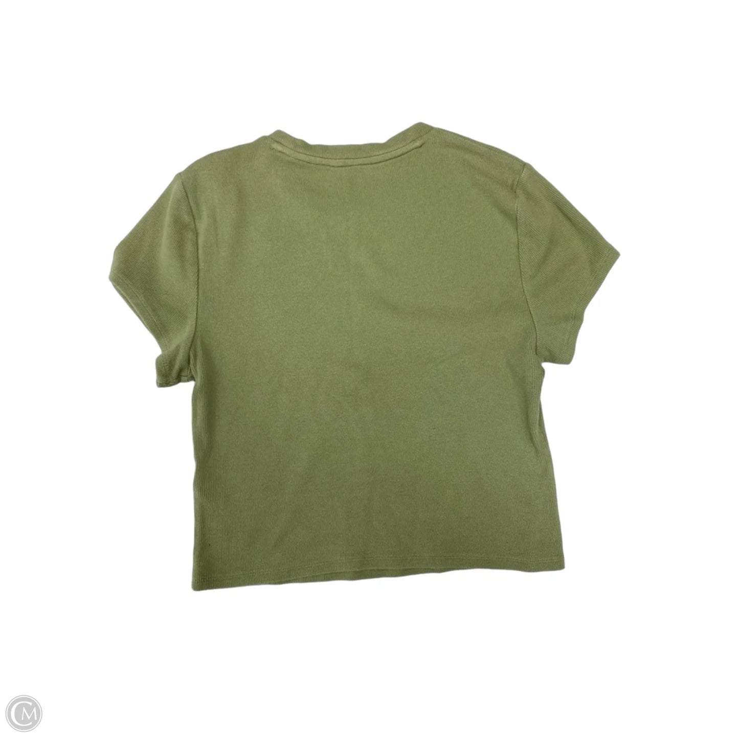Top Short Sleeve Basic By Abercrombie And Fitch In Green, Size: L