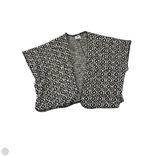 Cardigan By Old Navy In Black & White, Size: M