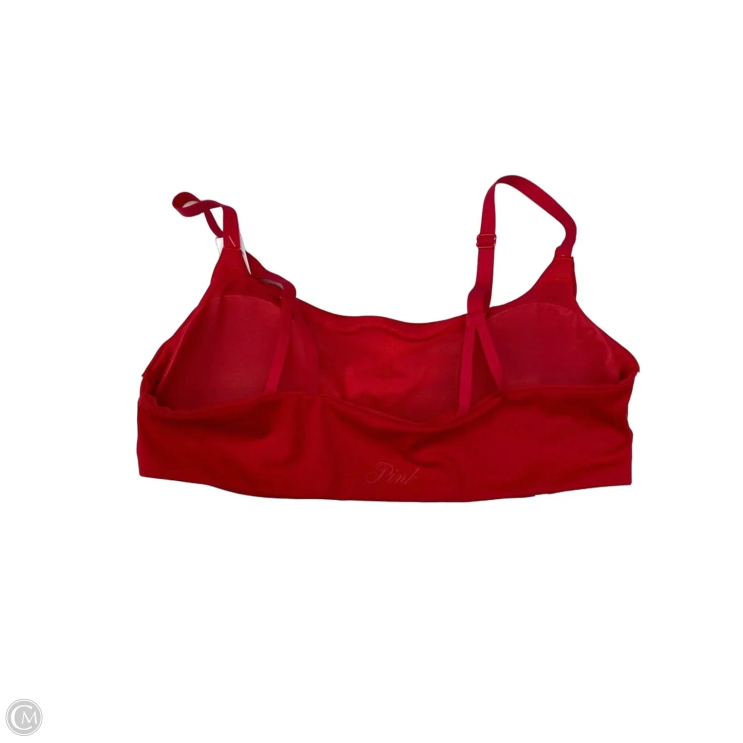 Athletic Bra By Pink In Red, Size: L
