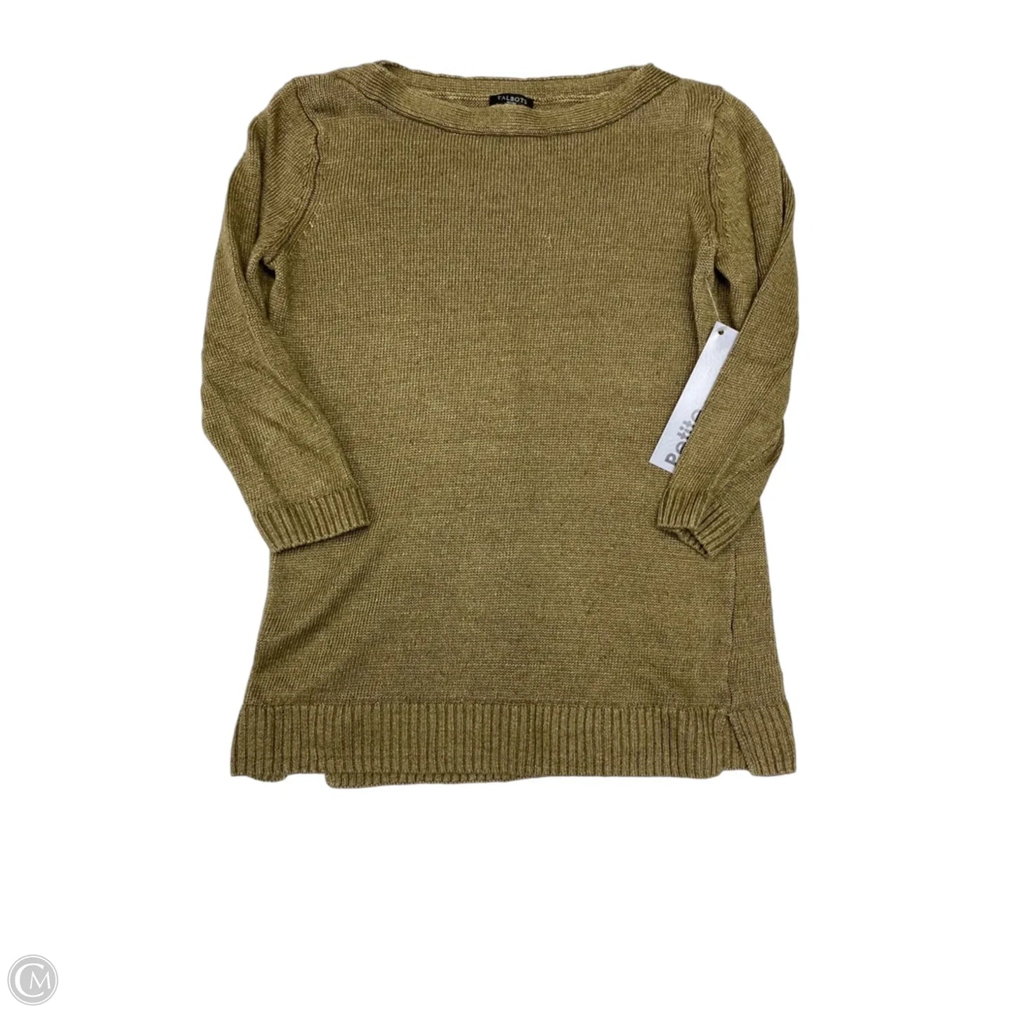 Sweater By Talbots In Green, Size: Sp