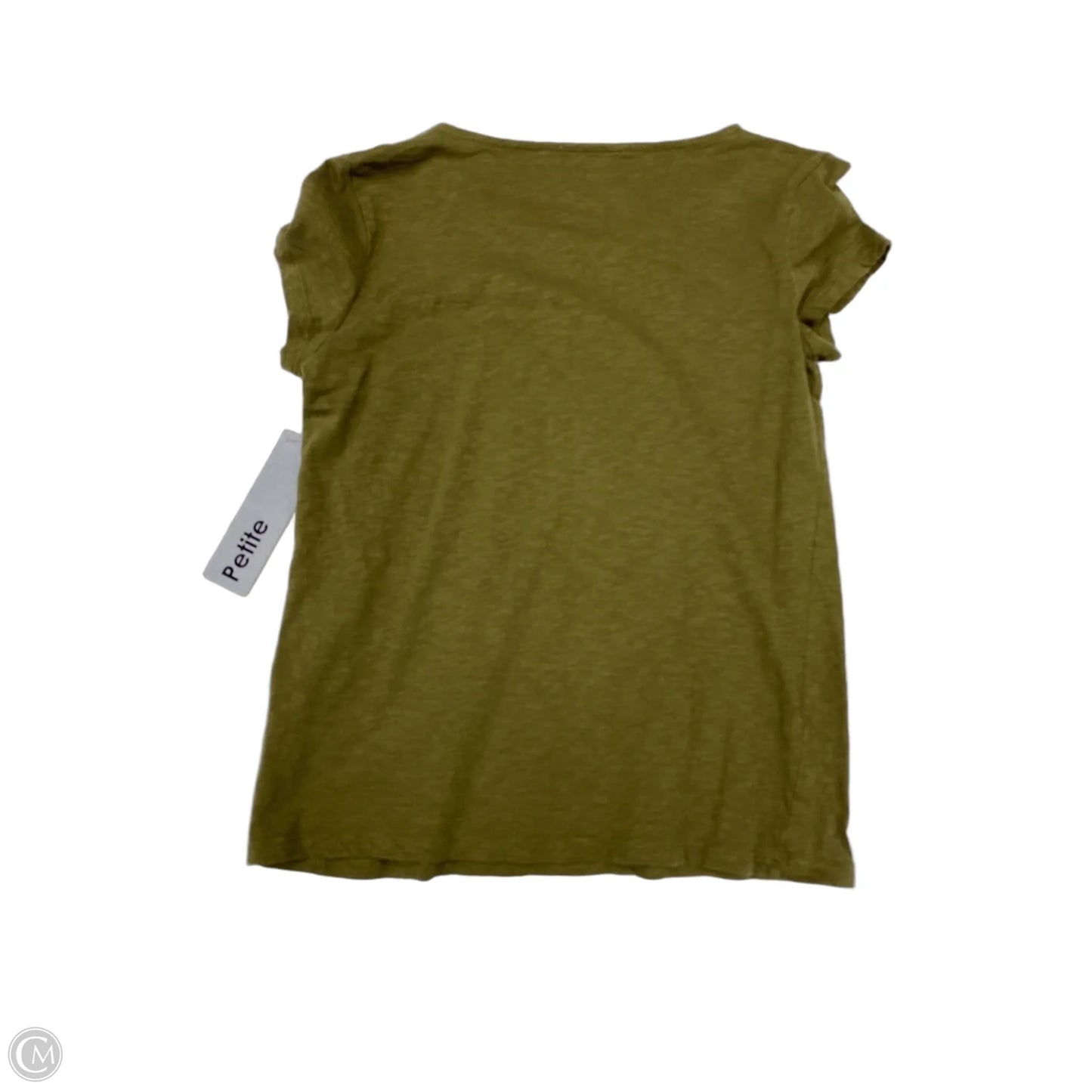 Top Short Sleeve By Talbots In Green, Size: Sp