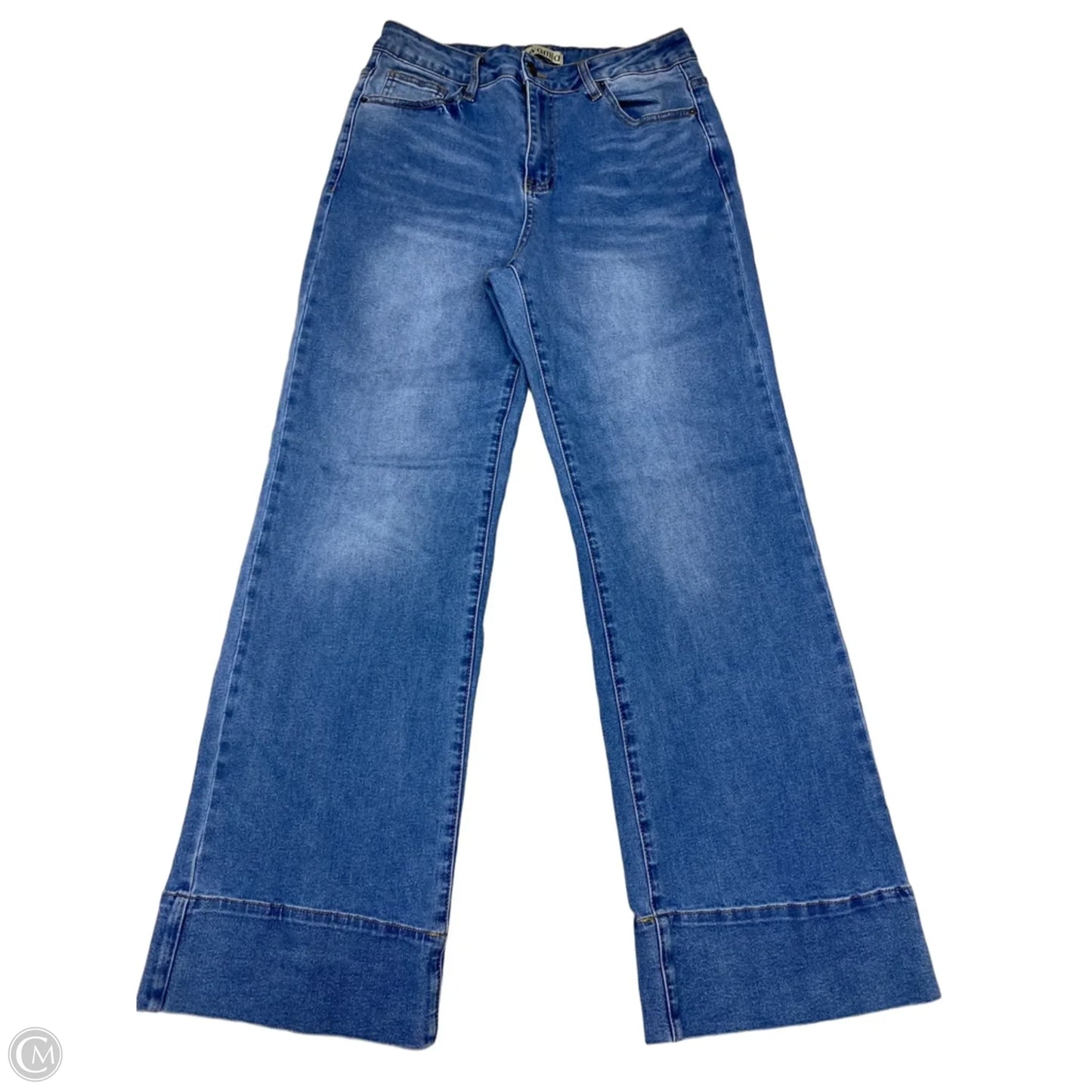 Jeans Wide Leg By Clothes Mentor In Blue Denim, Size: 14