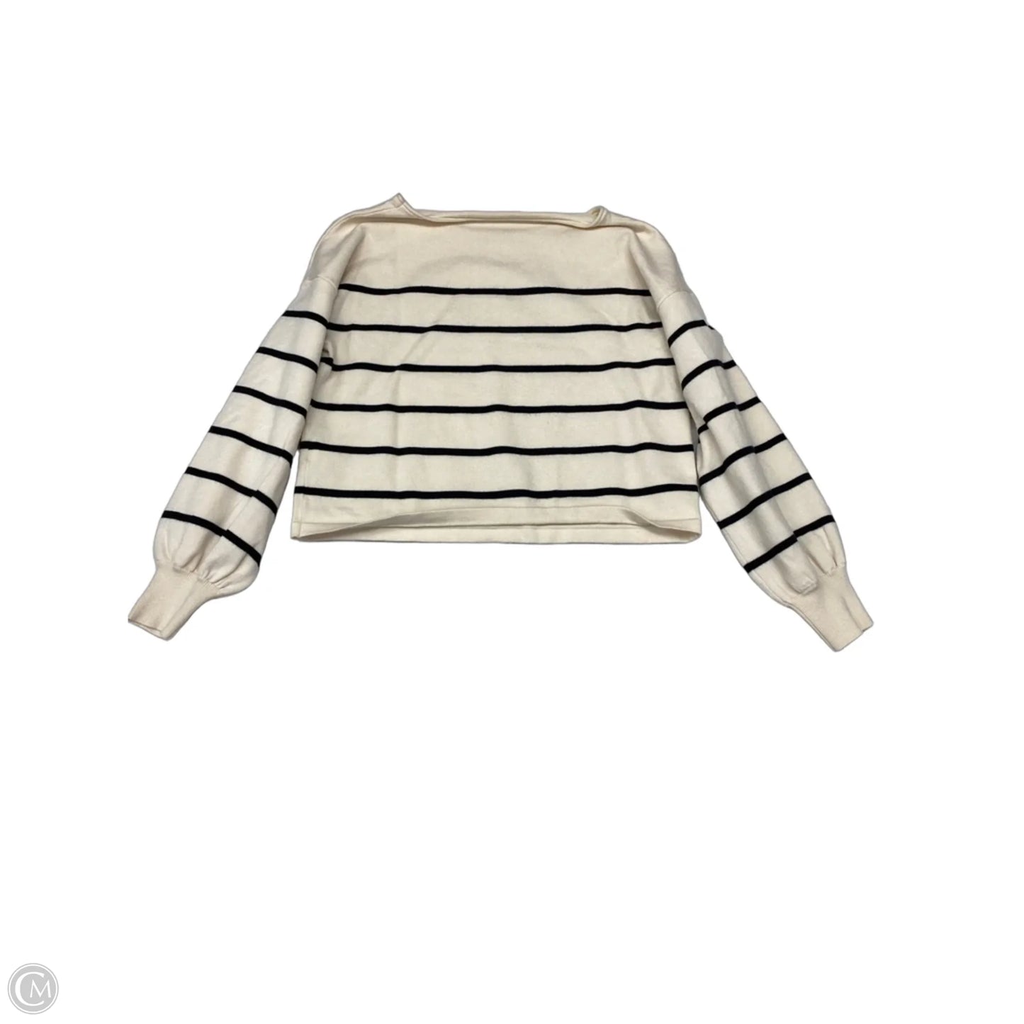 Top Long Sleeve By Clothes Mentor In Striped Pattern, Size: L