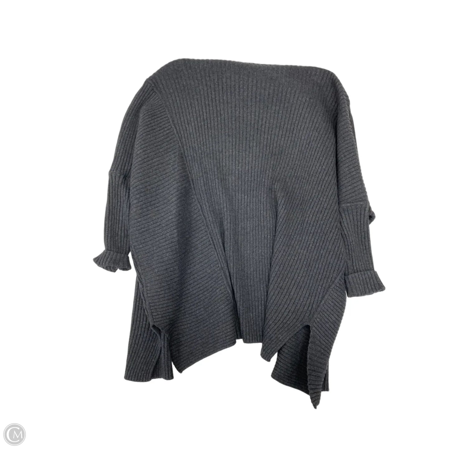 Sweater Cardigan By Cabi In Grey, Size: Xs
