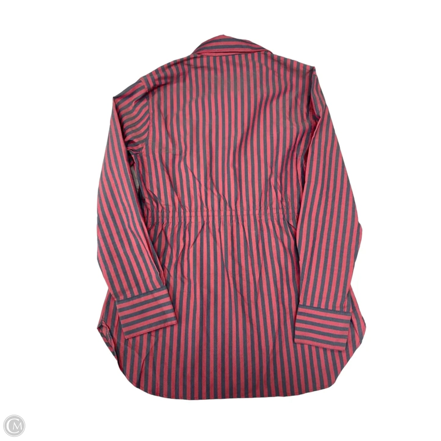 Top Long Sleeve By Cabi In Striped Pattern, Size: S