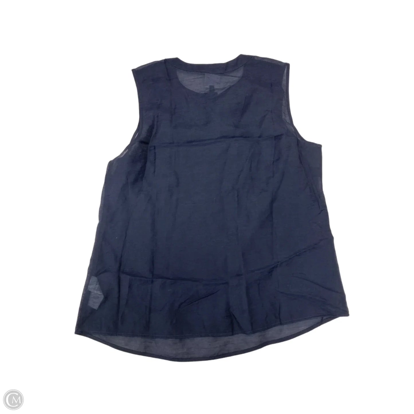 Top Sleeveless By Cabi In Navy, Size: S