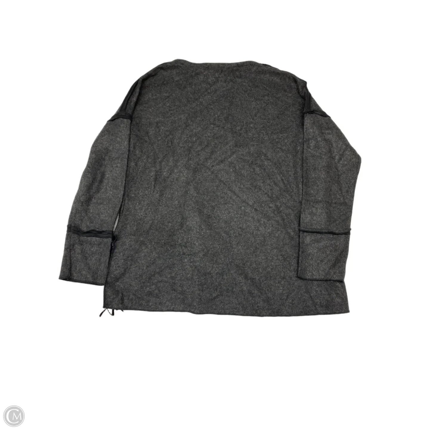 Top Long Sleeve By Clothes Mentor In Grey, Size: M