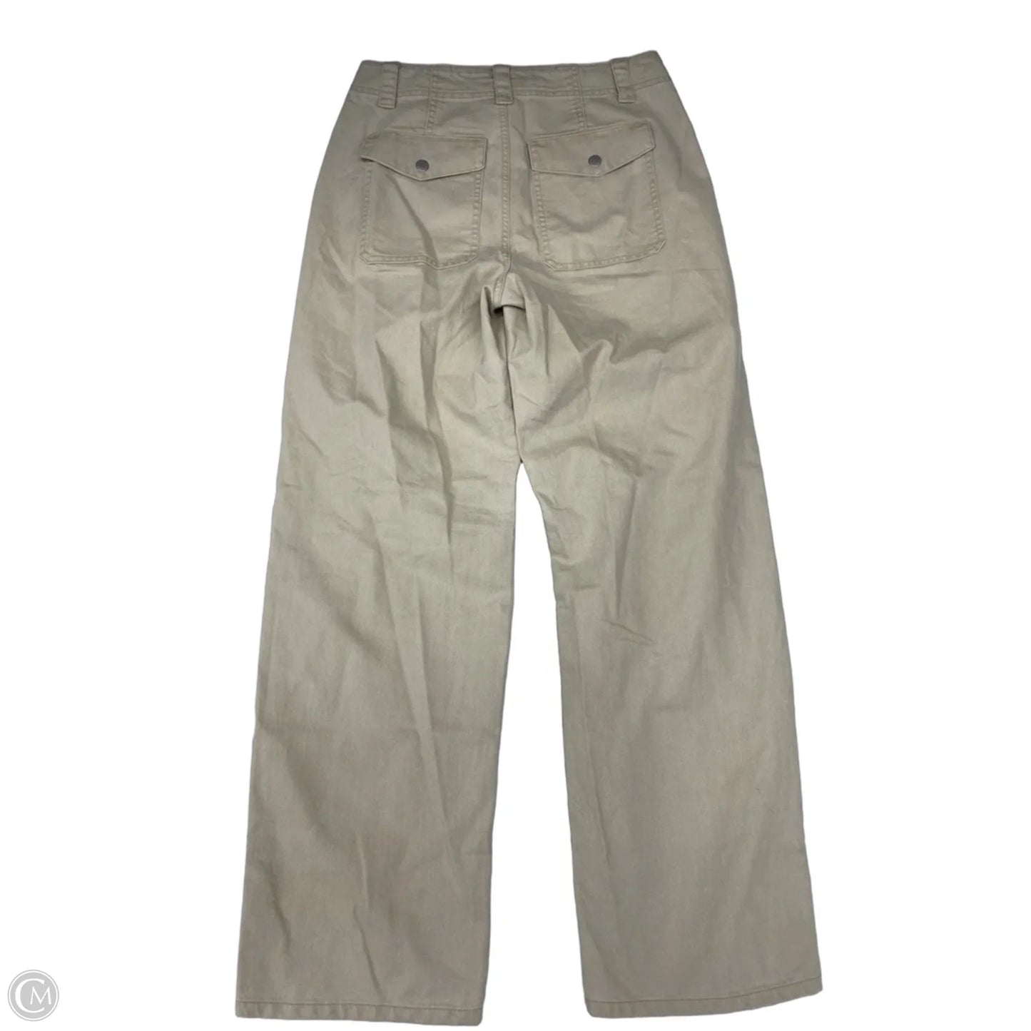Jeans Wide Leg By Universal Thread In Cream Denim, Size: 6
