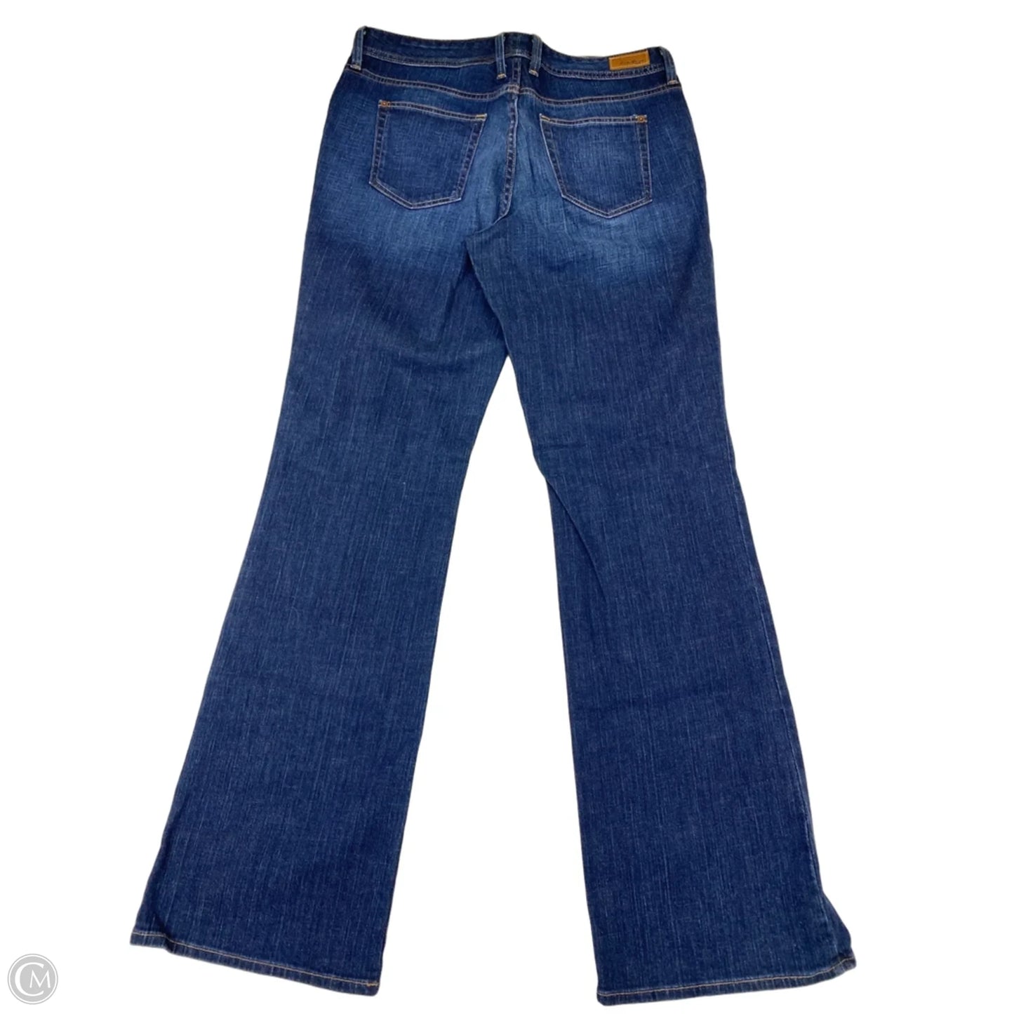 Jeans Boot Cut By Eddie Bauer In Blue Denim, Size: 14