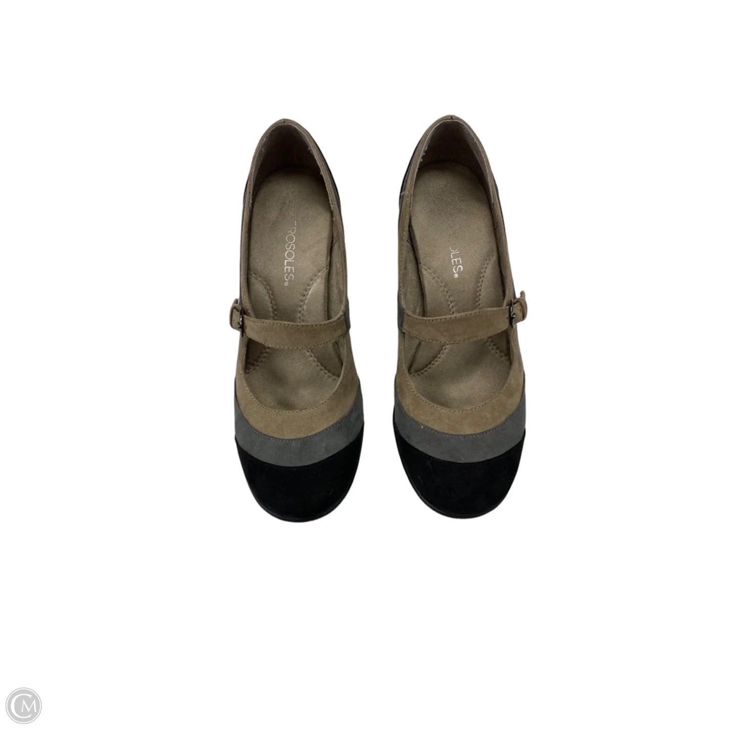 Shoes Heels Block By Aerosoles In Brown, Size: 9