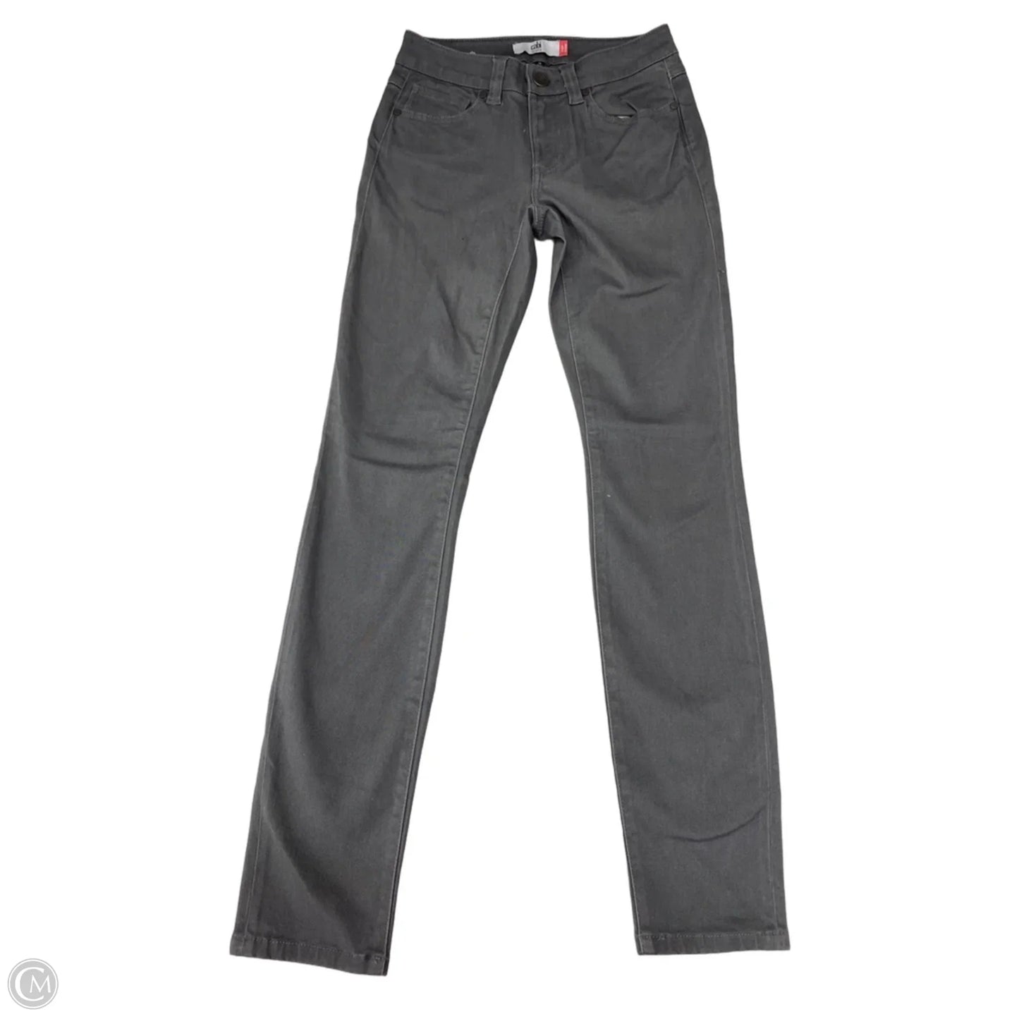 Jeans Skinny By Cabi In Grey, Size: 0