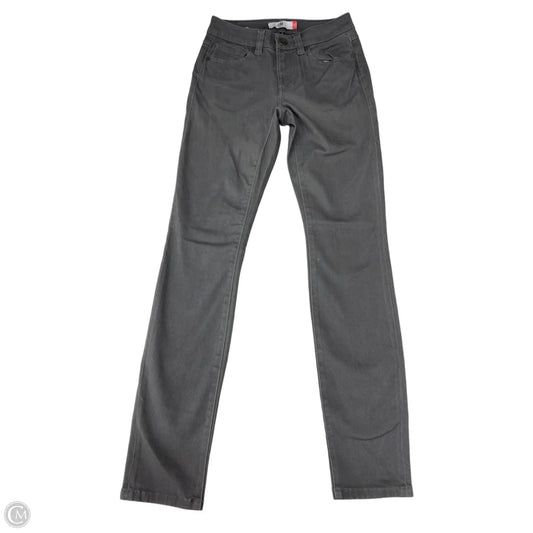 Jeans Skinny By Cabi In Grey, Size: 0