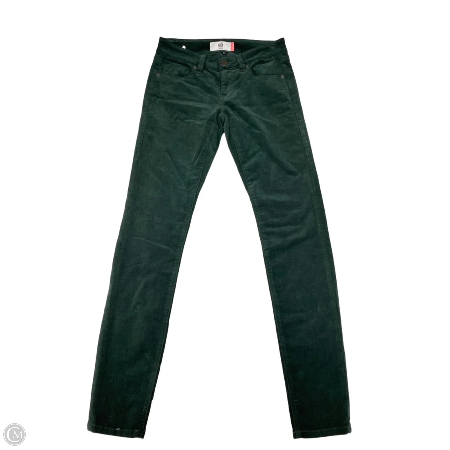 Pants Corduroy By Cabi In Green, Size: 0