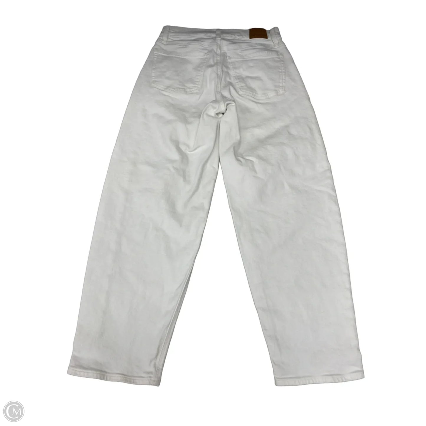 Jeans Wide Leg By American Eagle In White Denim, Size: 0