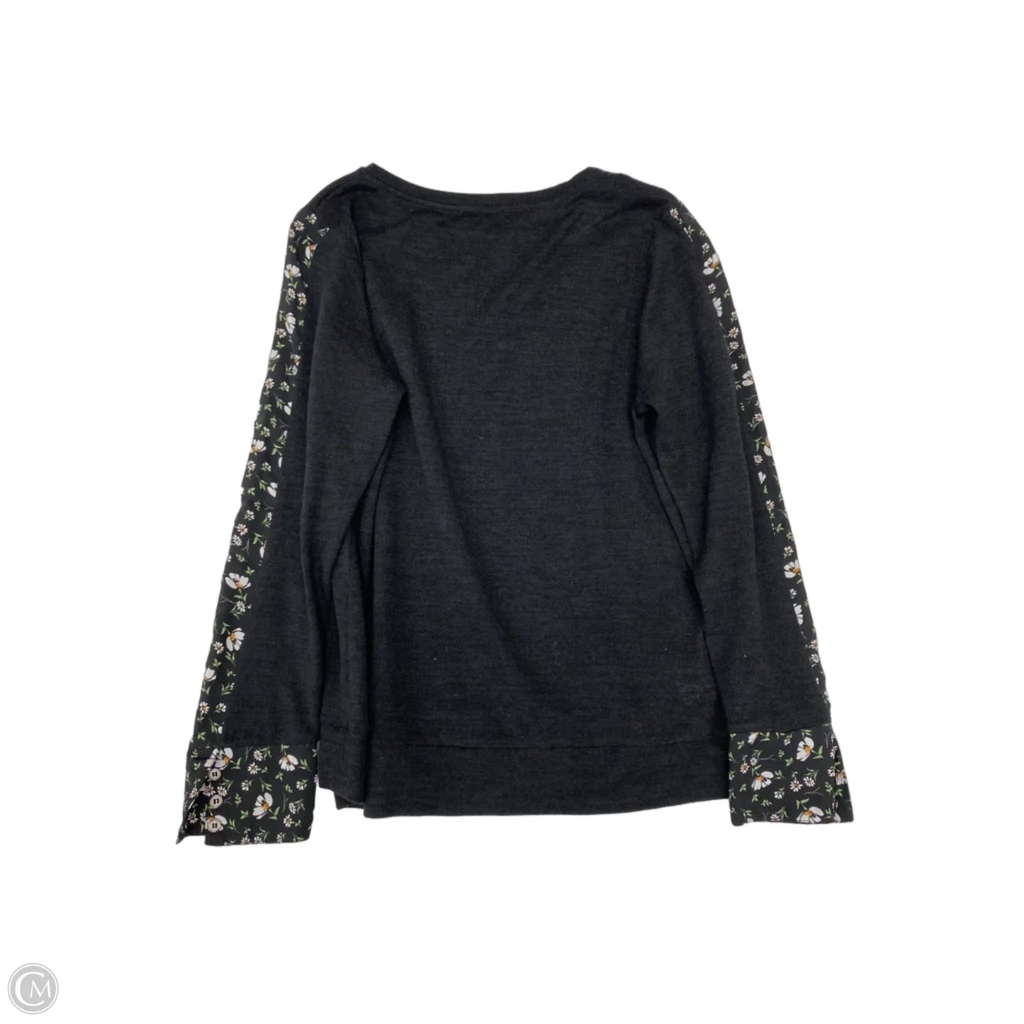 Top Long Sleeve By Clothes Mentor In Black, Size: L