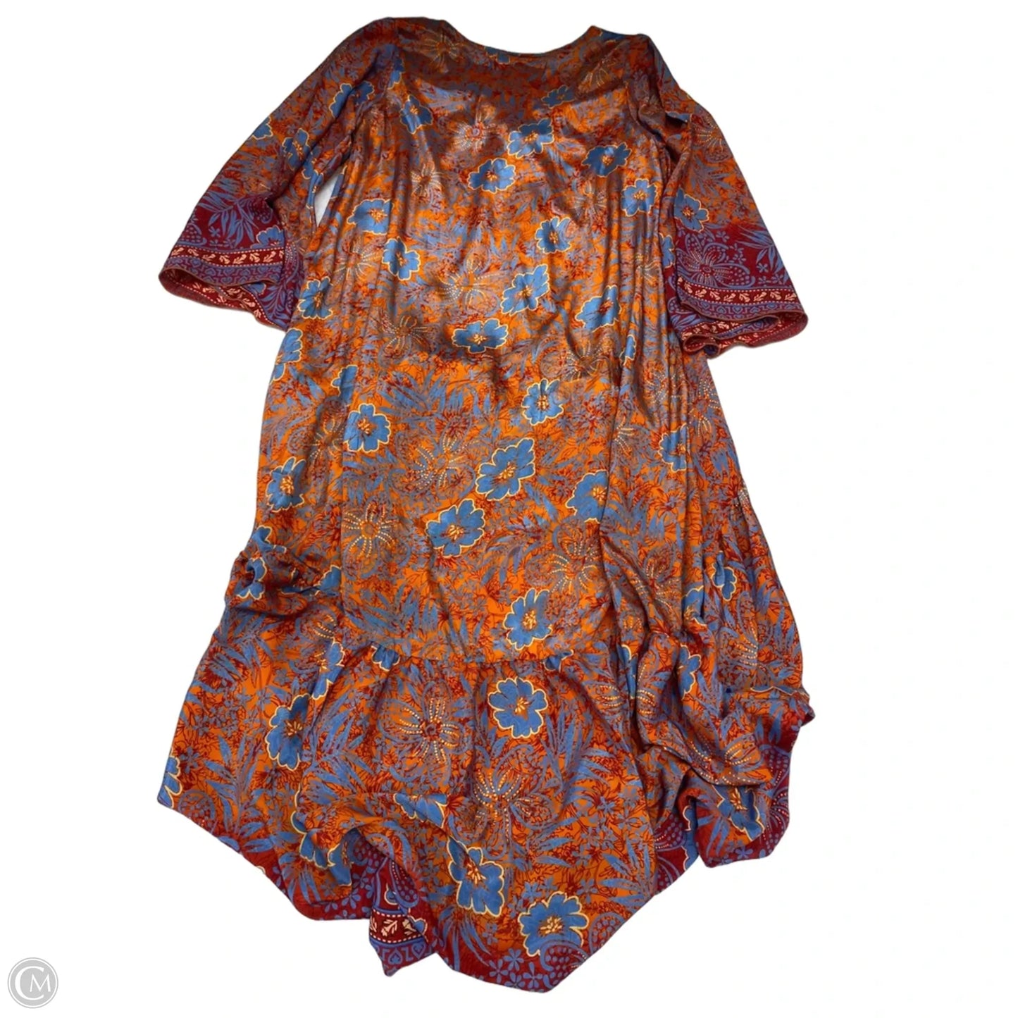 Dress Casual Maxi By Clothes Mentor In Floral Print, Size: S