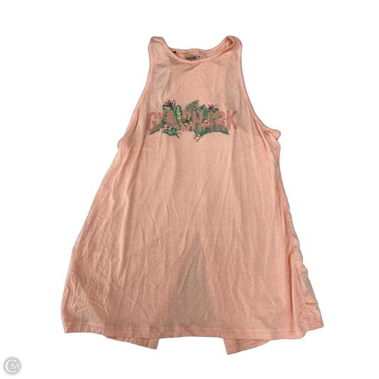 Athletic Tank Top By Gym Shark In Peach, Size: Xs