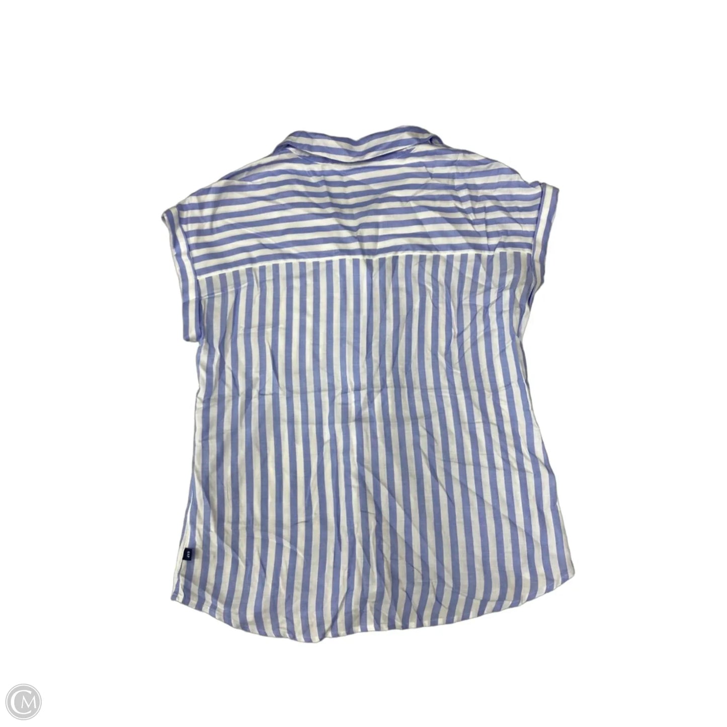Top Short Sleeve By Gap In Striped Pattern, Size: S
