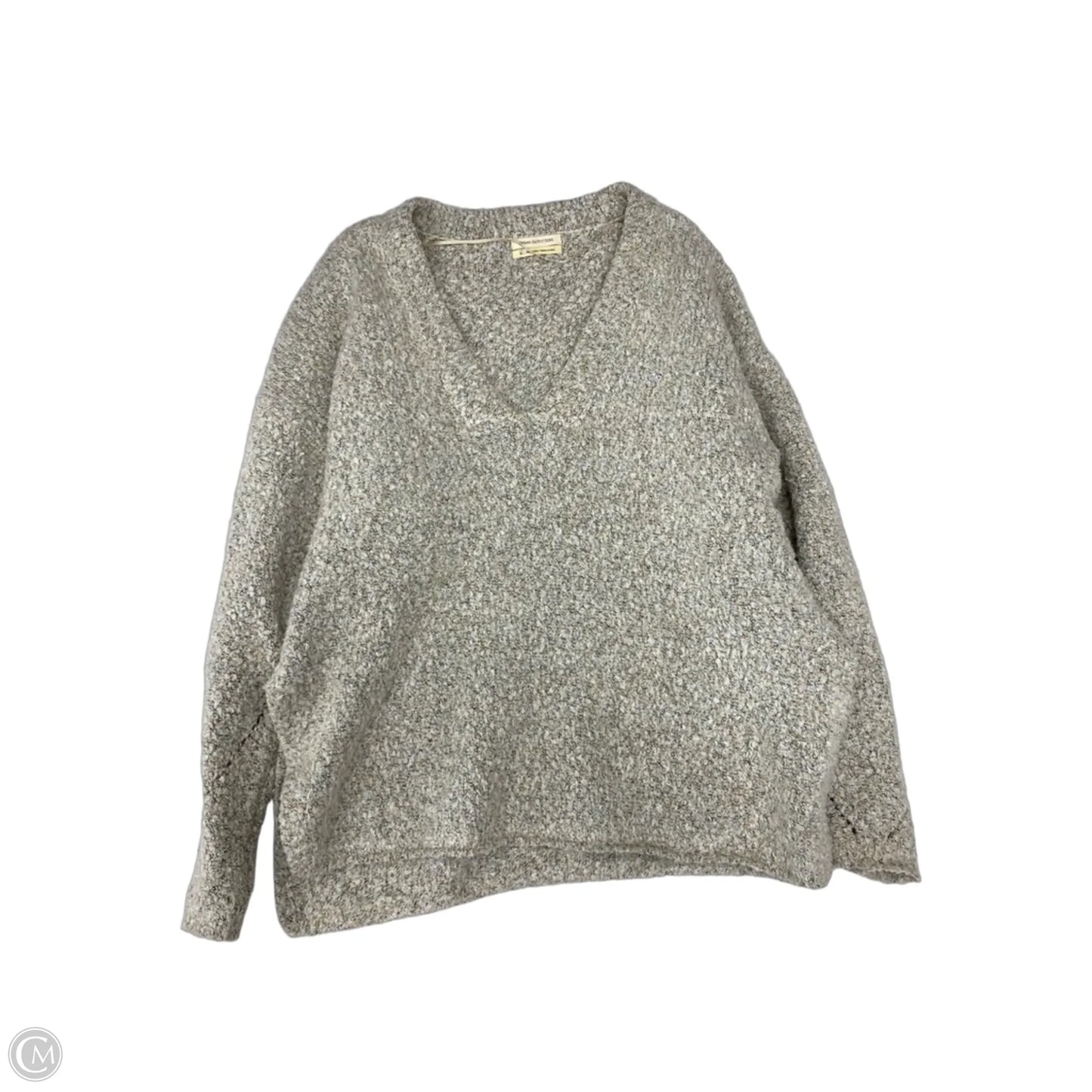 Sweatshirt Crewneck By Abercrombie And Fitch In Cream, Size: S