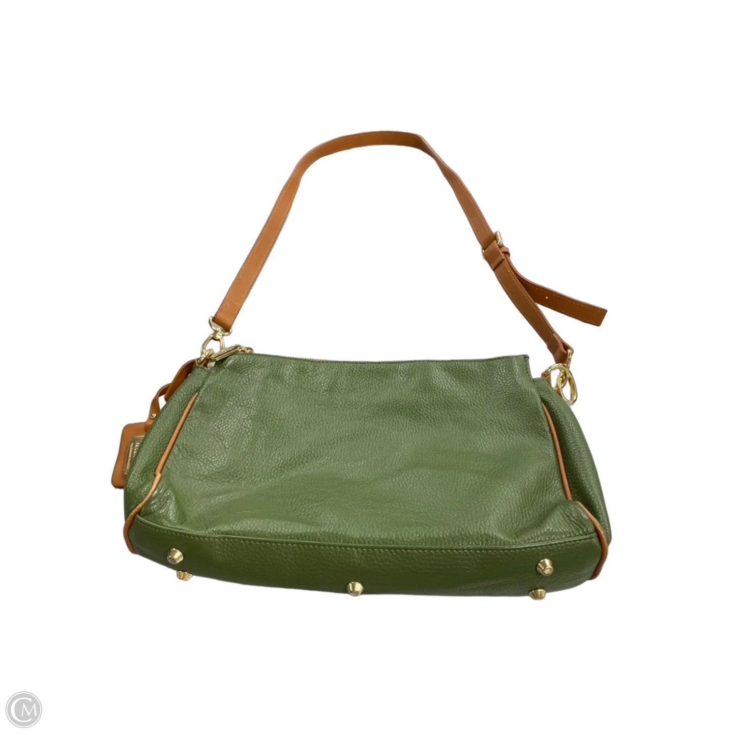 Crossbody Leather By Valentina, Size: Large