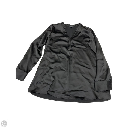 Blouse Long Sleeve By Alfani In Black, Size: S