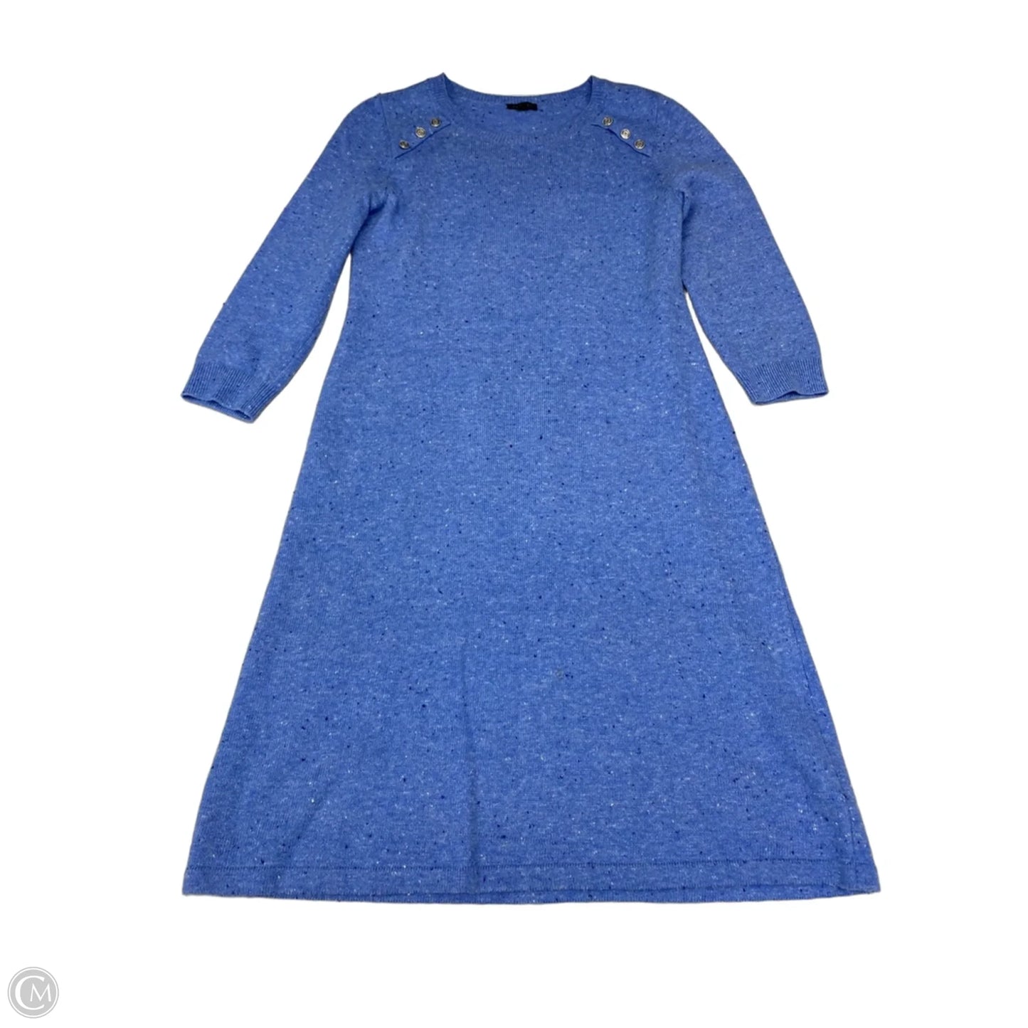 Dress Sweater By Talbots In Blue, Size: S