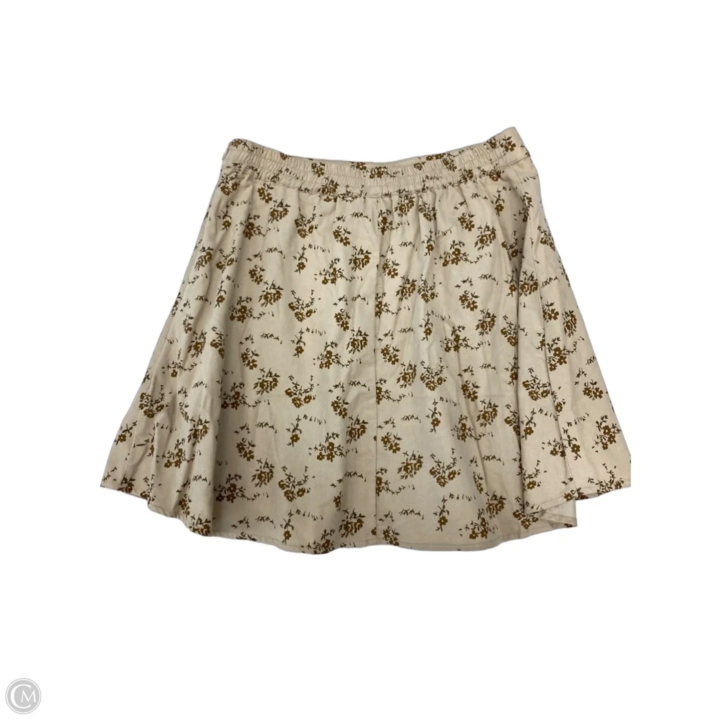 Skirt Mini & Short By Wishlist In Floral Print, Size: 14