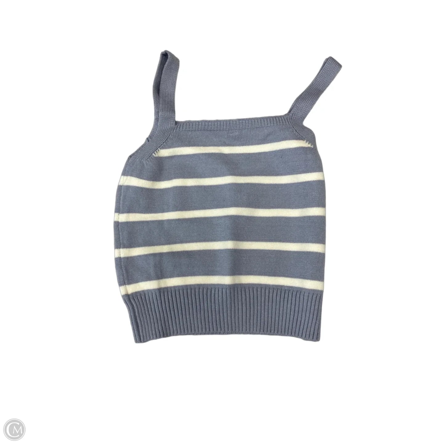 Top Sleeveless By Wishlist In Striped Pattern, Size: S