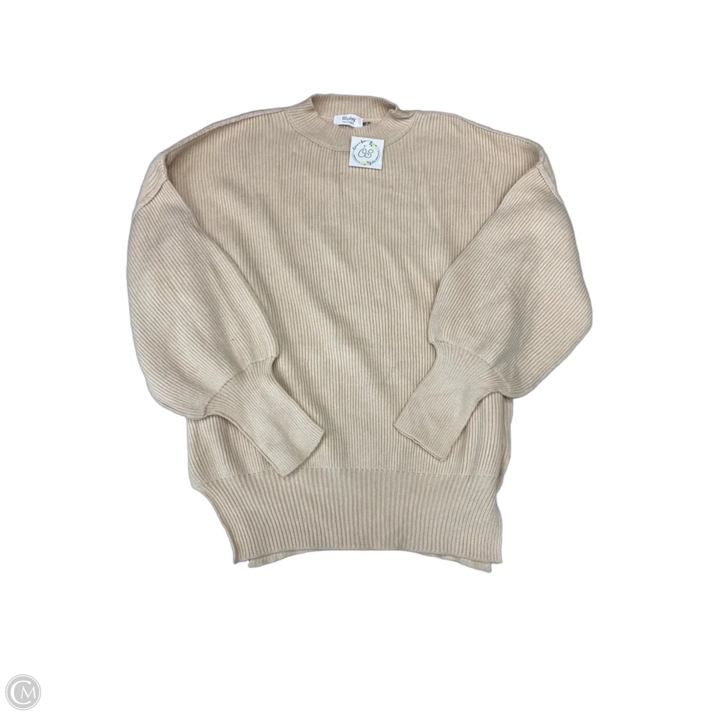 Sweater By Bluivy In Cream, Size: S