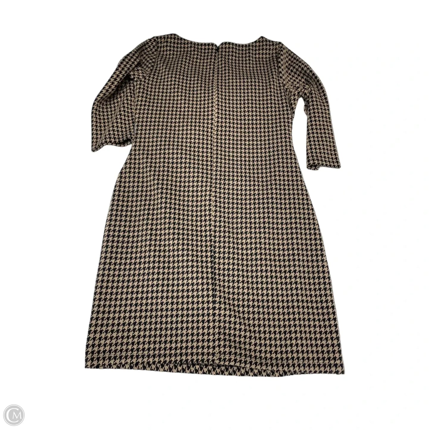 Dress Work By Anne Klein In Black & Brown, Size: L