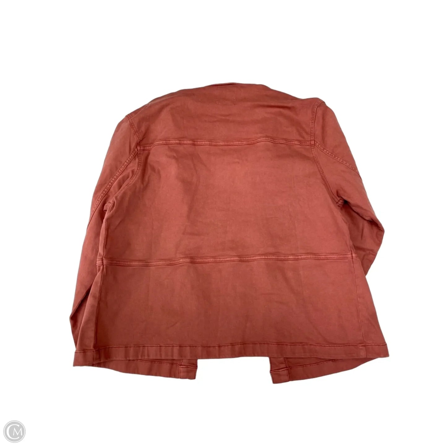 Jacket Denim By Lc Lauren Conrad In Red, Size: L