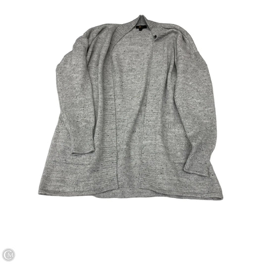 Sweater Cardigan Designer By Frye In Grey, Size: L