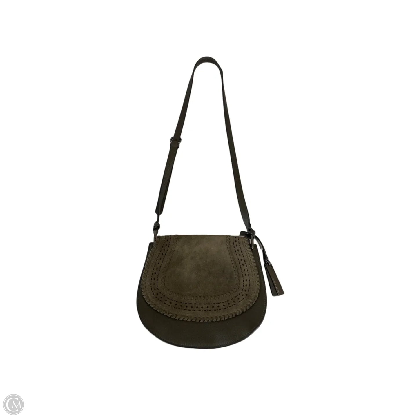 Crossbody Leather By Vince Camuto, Size: Medium