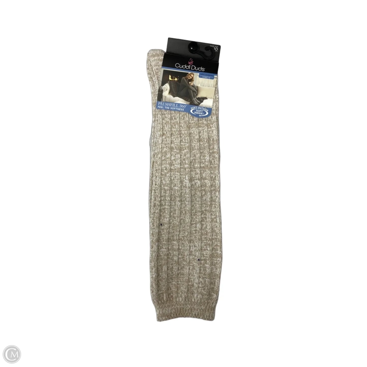 Socks By Cuddl Duds In Beige, Size: Osfm