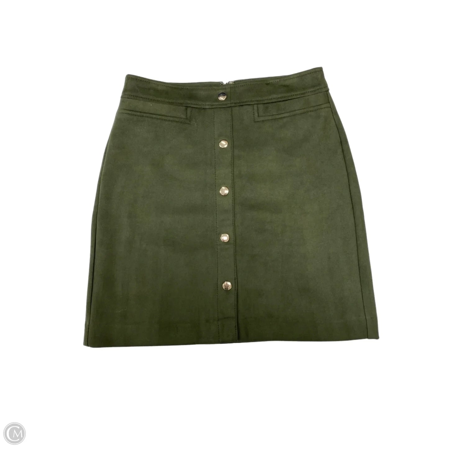 Skirt Mini & Short By Loft In Green, Size: 0p