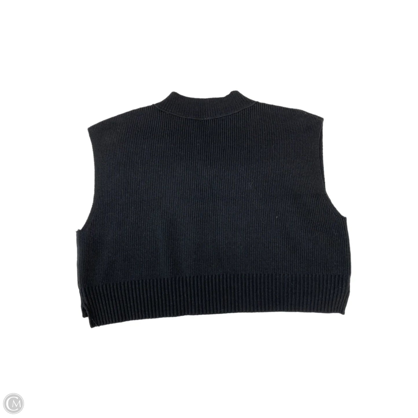 Sweater Short Sleeve By Free People In Black, Size: Xs
